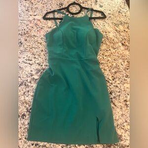 City Studios Green Cocktail dress